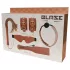 Blaze Elite - BDSM komplet - 5 delni - konjak