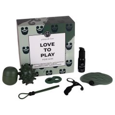   Pleasure Box Love to Play - masturbator set - 6-delni komplet