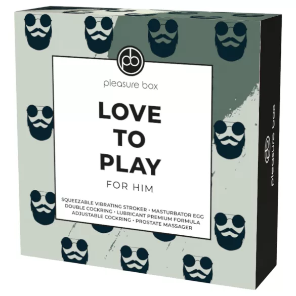 Pleasure Box Love to Play - masturbator set - 6-delni komplet