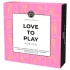 Pleasure Box Love to Play - vibrator set - 6 delni - roza vijolična