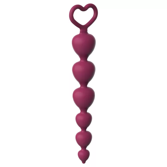 Dreamtoys Amour - darilni komplet za analni trening (rdeč)