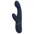 Goddess - nagibni parni vibrator (temno moder)