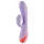 Dreamtoys Love Signal - vibrator s stimulatorjem klitorisa (vijoličen)