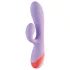 Dreamtoys Love Signal - vibrator s stimulatorjem klitorisa (vijoličen)