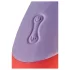 Dreamtoys Love Signal - vibrator s stimulatorjem klitorisa (vijoličen)