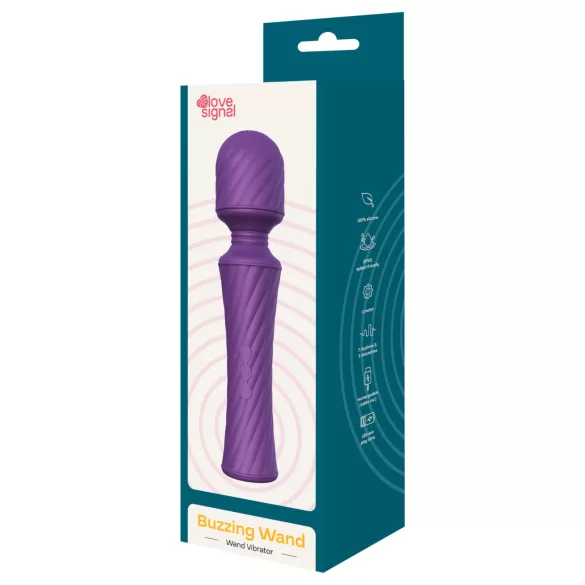 Dreamtoys - masažni vibrator - močne vibracije - vijolična