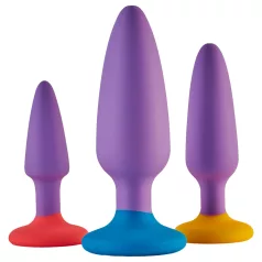 Dreamtoys Love Signal - komplet analnih čepkov (vijoličen)