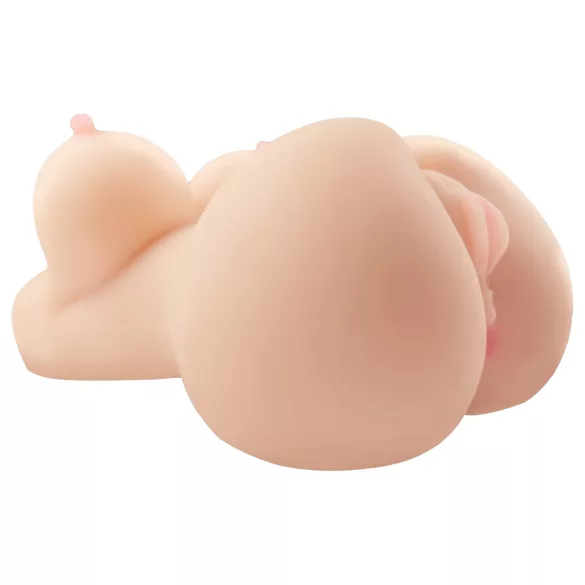 Dekle iz sosednje hiše Annika - torzo masturbator (naravno)