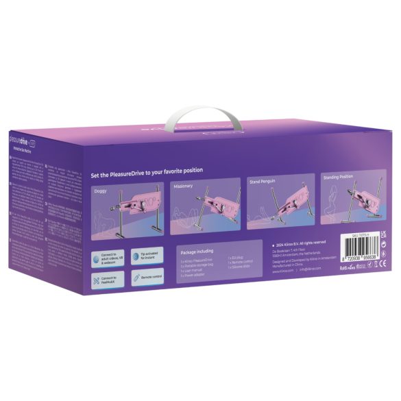 Kiiroo - pametni seks stroj - za omrežno uporabo - roza