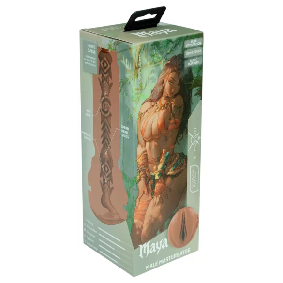 Kiiroo FeelMaya - realistična umetna vagina masturbator (barva kože)