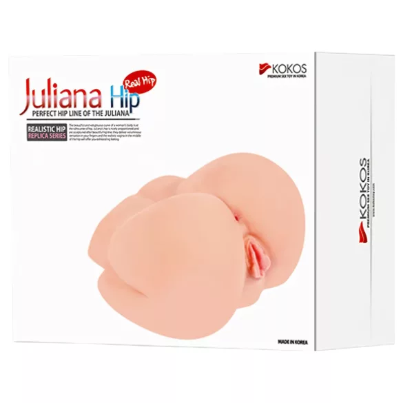 Kokos Juliana - realistični torzo masturbator (naraven)