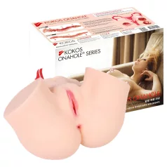   Kokos Onahole - realistični masturbator v obliki trupa (naraven)