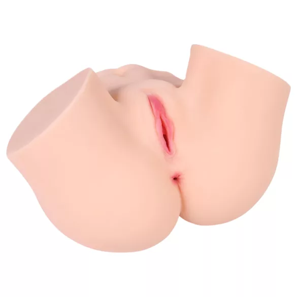 Kokos Onahole - realistični torzo masturbator (naraven)