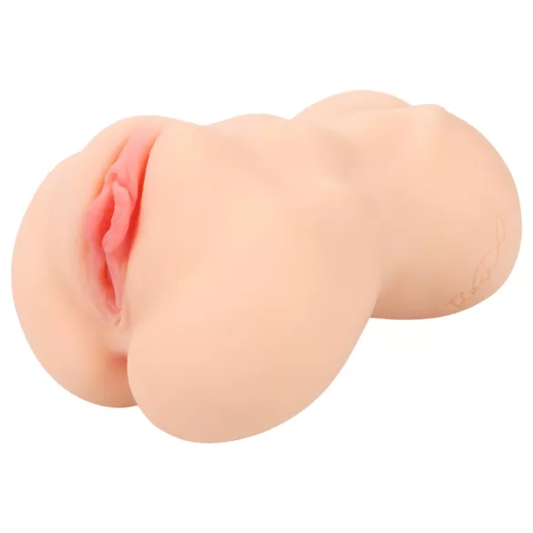 Kokos Onahole 001 XL - realistična umetna vagina masturbator (barva kože)
