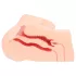 Kokos Hanna Onahole - realistični torzo masturbator (naravna barva)