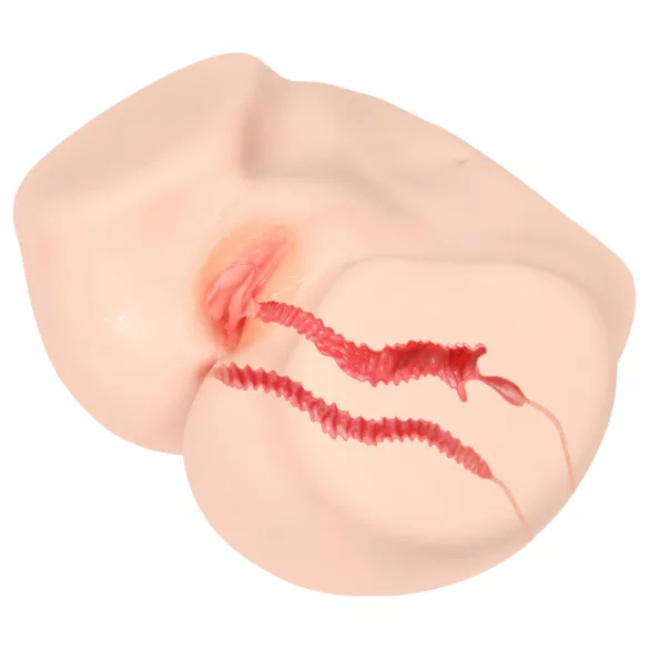 Kokos Vanilla 004 - realističen torzo masturbator (barva kože)