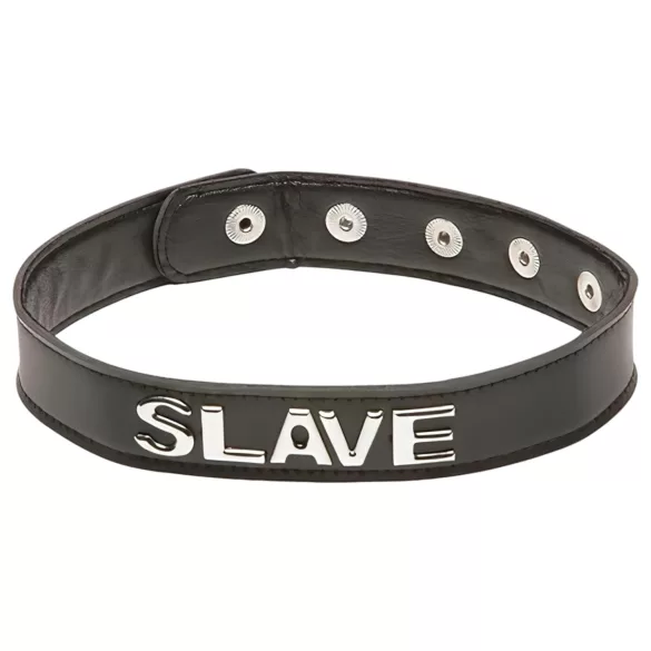 X-Play Slave - ovratnica za suženjstvo - črna