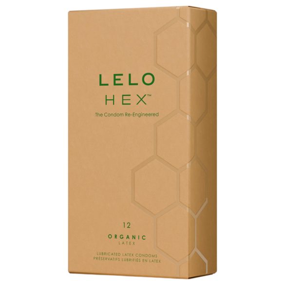 LELO Hex Organic - potenčni kondomi (12 kosov)