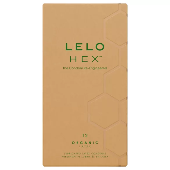 LELO Hex Organic - kondomi - organska lateks - 12 kos