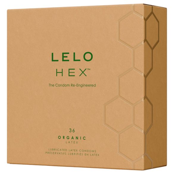 LELO Hex Organic - kondomi za potenco (36 kos)