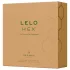 LELO Hex Organic - kondomi za moč - organski lateks - 36 kos