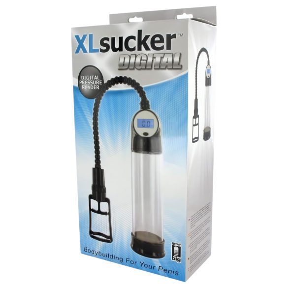 XLSUCKER - digitalna potencialna in penisna črpalka (prosojna)