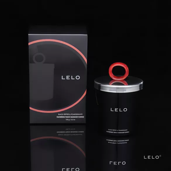 LELO - masažna sveča - granatno jabolko in črni poper - 150g