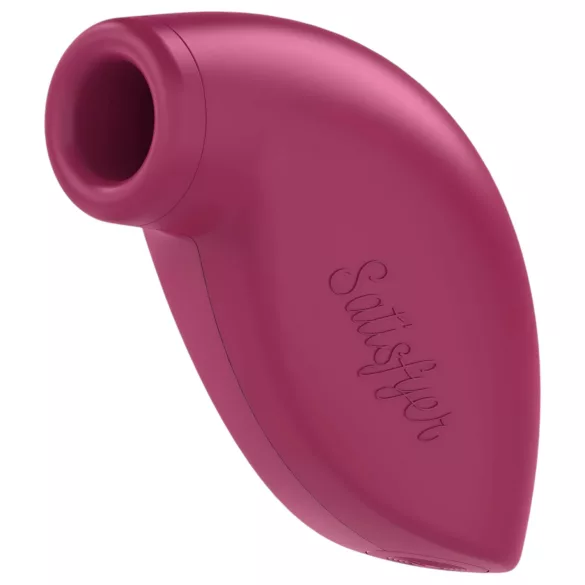Satisfyer One Night Stand - stimulator klitorisa z zračnimi valovi - rdeč