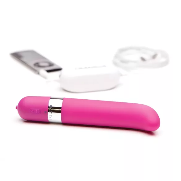 OhMiBod Freestyle G - brezžični, glasbeno vodeni vibrator za točko G (roza)