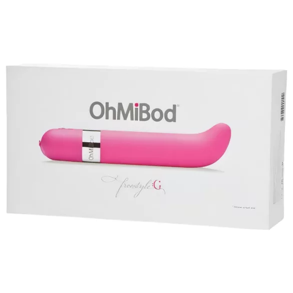 OhMiBod Freestyle G - brezžični, glasbeno vodeni vibrator za točko G (roza)