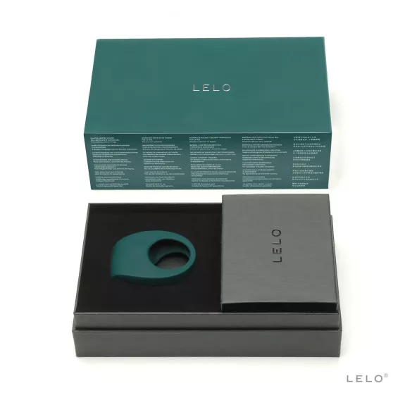LELO - vibracijski obroček za penis - polnilni - zeleni