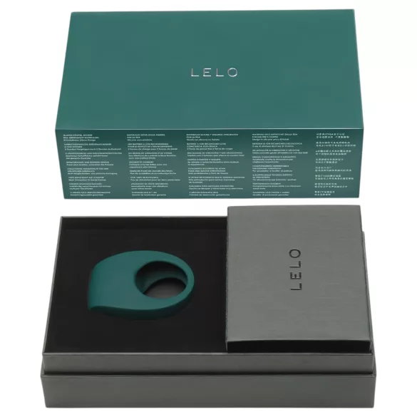 LELO - vibracijski obroček za penis - polnilni - zeleni