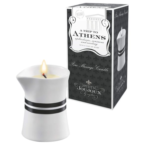 Petits Joujoux Athens - masažna sveča - mošusni parfum (120ml)