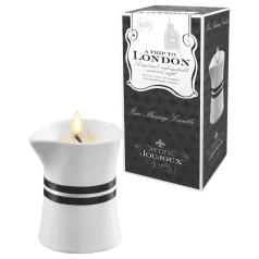   Petits Joujoux London - masažna sveča - rabarbara jantar - 120ml