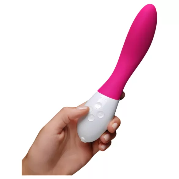 LELO Mona 2 - ukrivljen vibrator (rožnat)