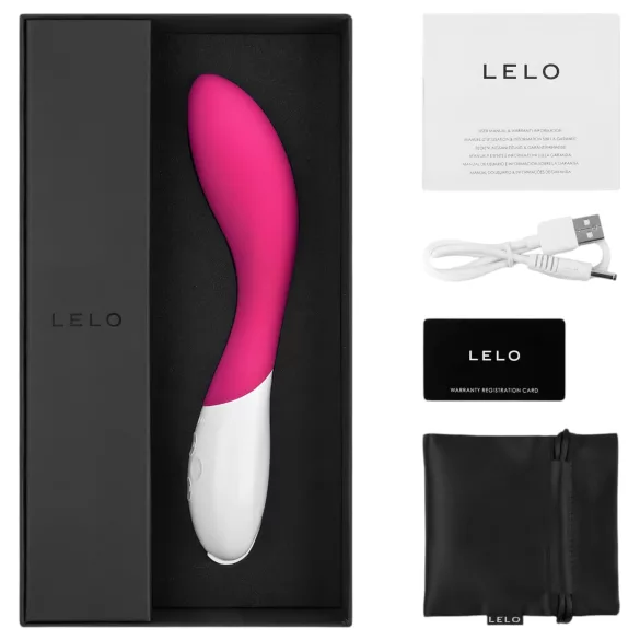 LELO Mona 2 - ukrivljen vibrator (rožnat)