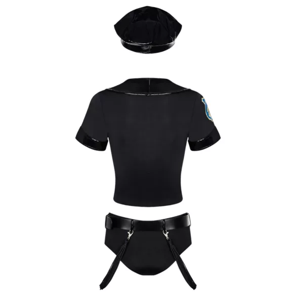 Obsessive Police - policistkin kostum (komplet, S/M)