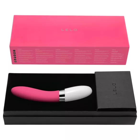 LELO Liv 2 - vibrator za stimulacijo - silikon - roza