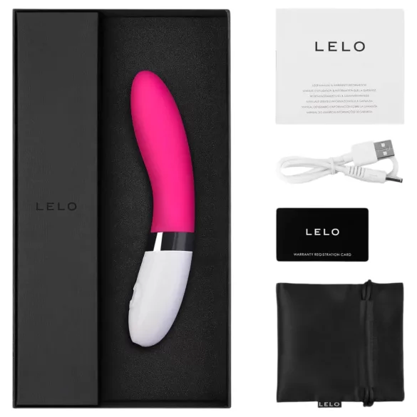 LELO Liv 2 - vibrator za stimulacijo - silikon - roza