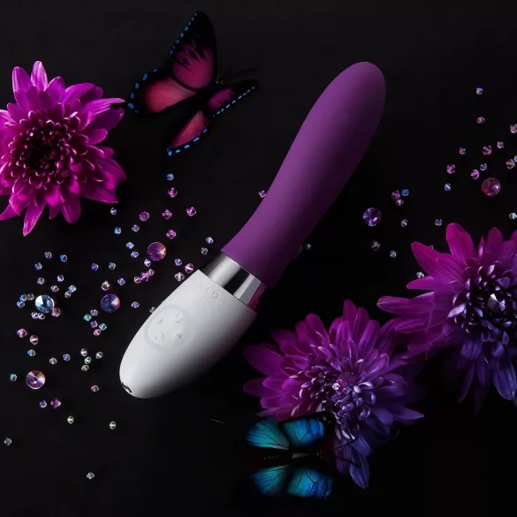LELO Liv 2 - vibrator za stimulacijo - silikon - vijoličen