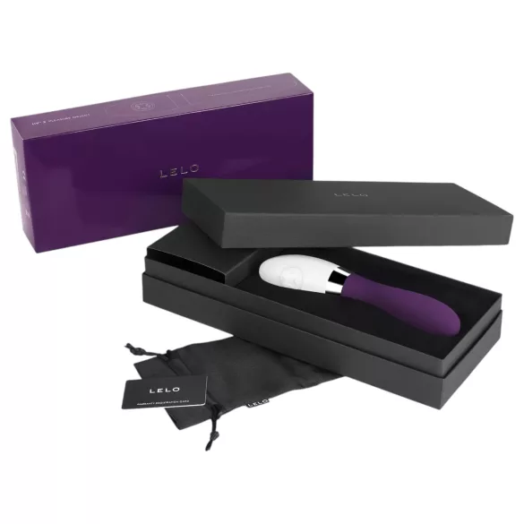 LELO Liv 2 - vibrator za stimulacijo - silikon - vijoličen