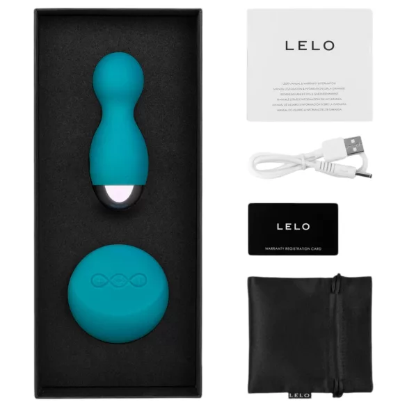 LELO Hula - vrtljivo vibracijsko jajce (turkizna)
