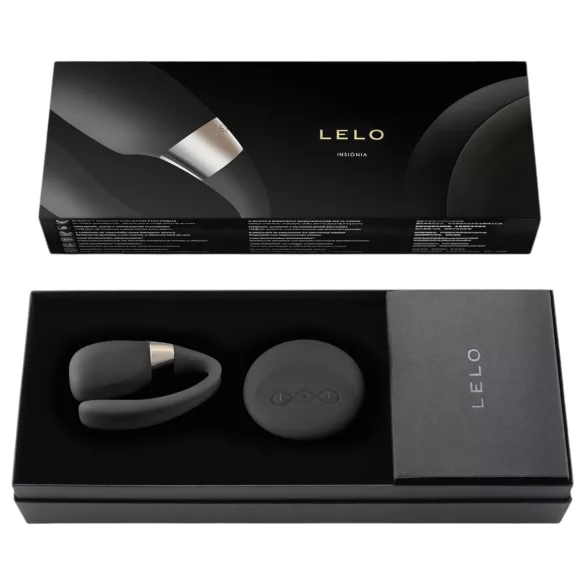 LELO Tiani 3 - vibracijski obroč za pare - silikon - črna