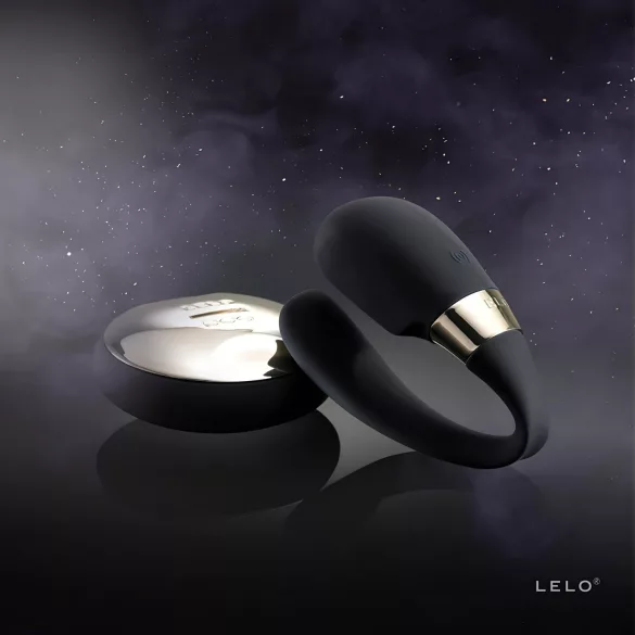 LELO Tiani 3 - vibracijski obroč za pare - silikon - črna