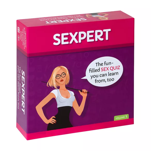 tease & please - Sexpert - zabavna družabna igra s seksi kvizom (v angleščini)