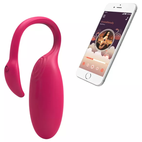 Magic Motion Flamingo - vibrator, ki ga upravlja aplikacija (roza)
