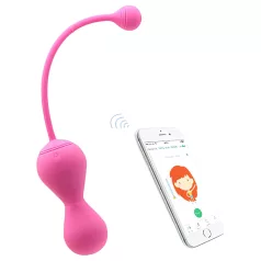   Magic Motion Kegel Master - aplikacijo vodena vibracijska gejša kroglica (roza)