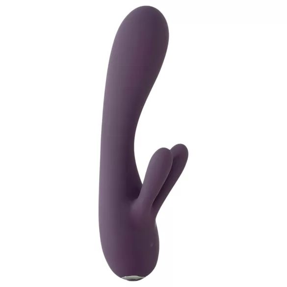 Je Joue Fifi - polnilni vodotesni vibrator s stimulatorjem (vijoličen)