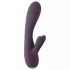 Je Joue Fifi - polnilni vodotesni vibrator s stimulatorjem (vijoličen)