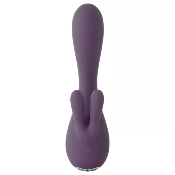 Je Joue Fifi - polnilni vodotesni vibrator s stimulatorjem (vijoličen)